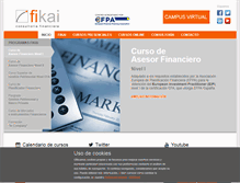 Tablet Screenshot of fikai.com
